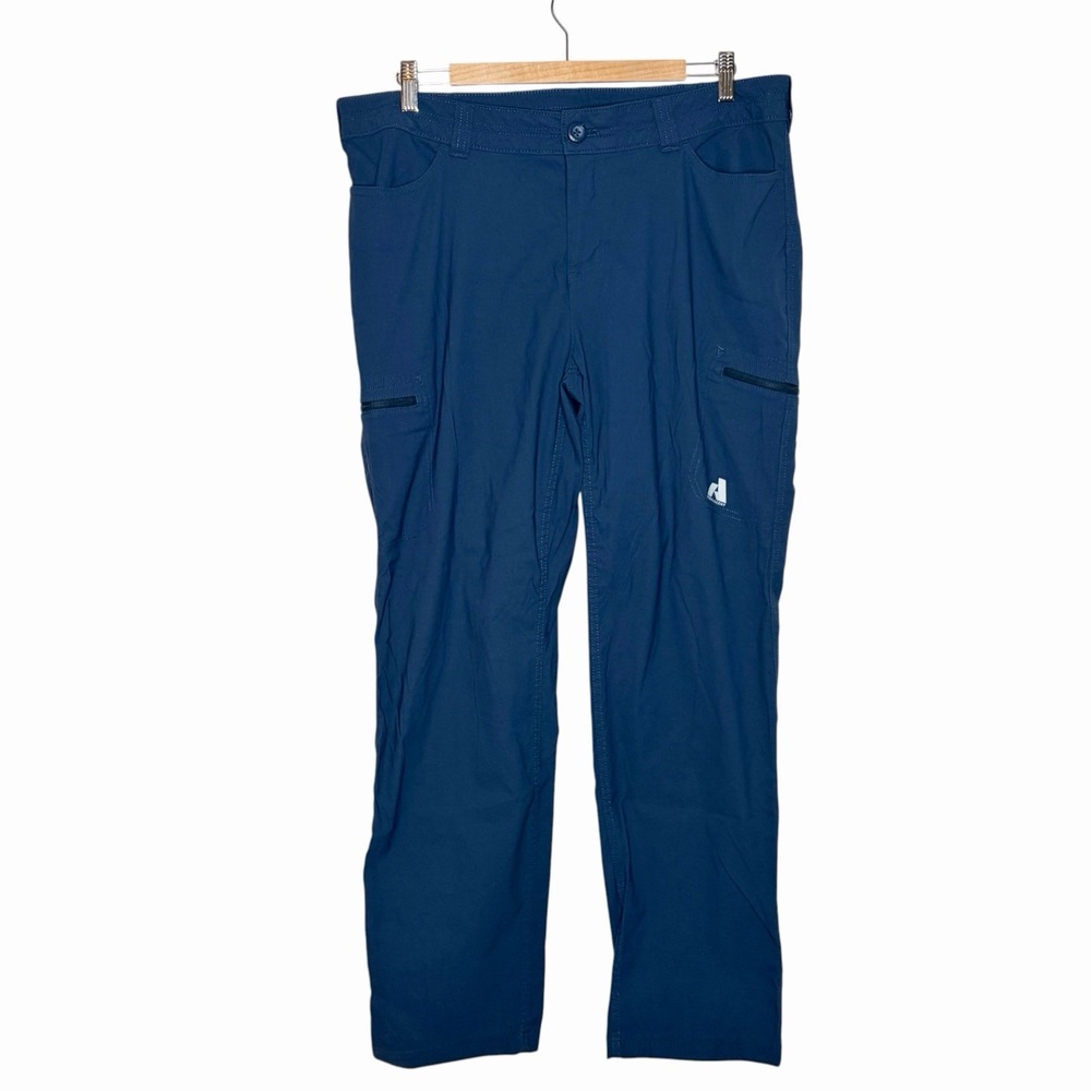 Eddie Bauer First Ascent Guide Pro Pants Blue Womens 16W Hiking Outdoor Utility
